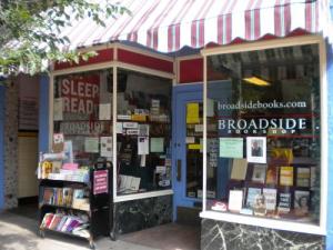Broadside Books store front